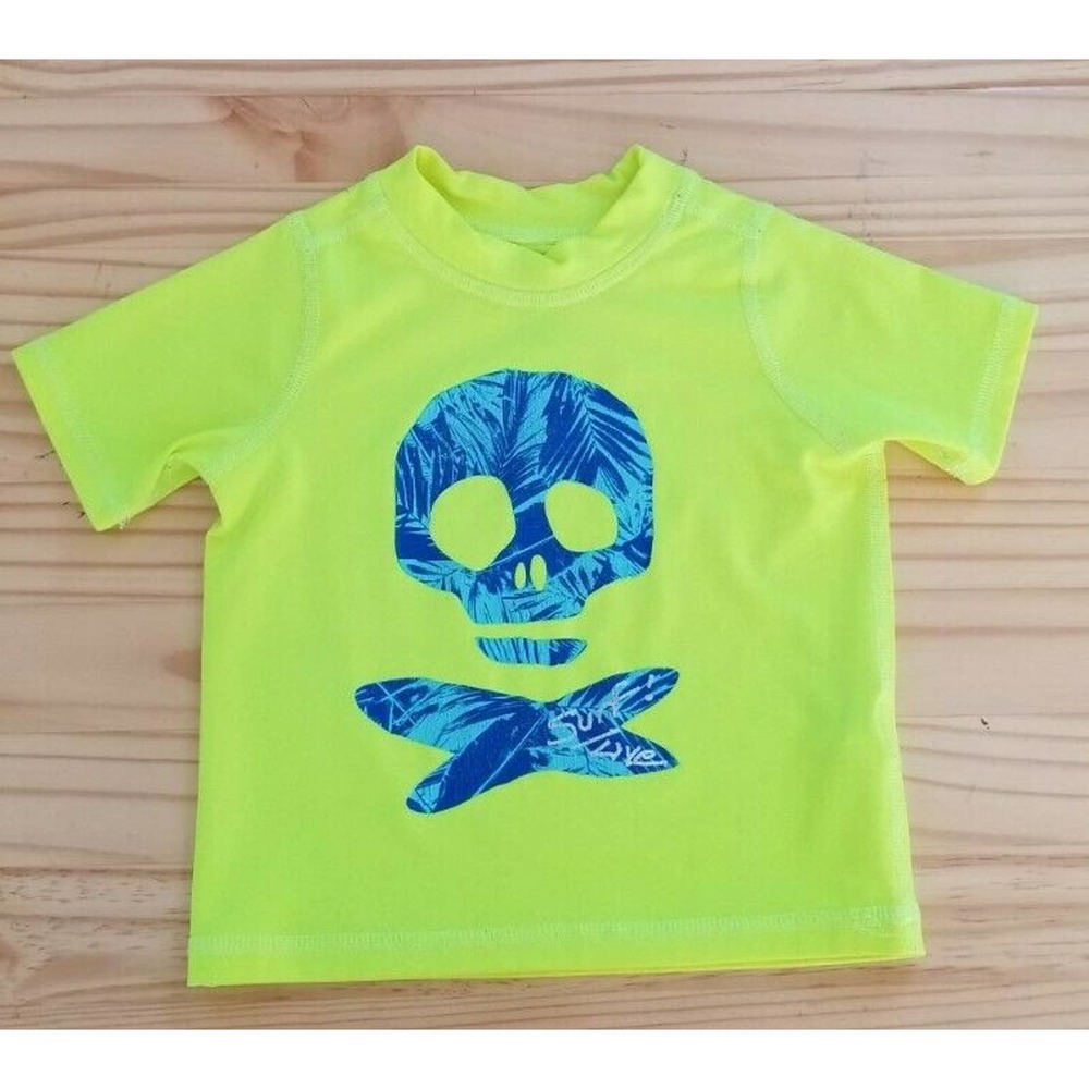 18-24 Month Swim Shirt Neon